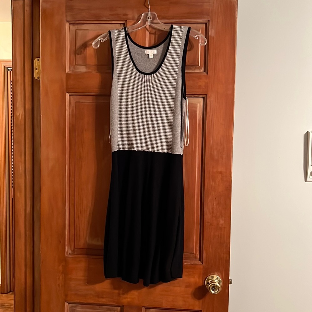 Sweater material dress
